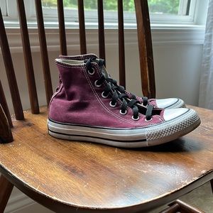 Maroon Classic Converse Sneakers